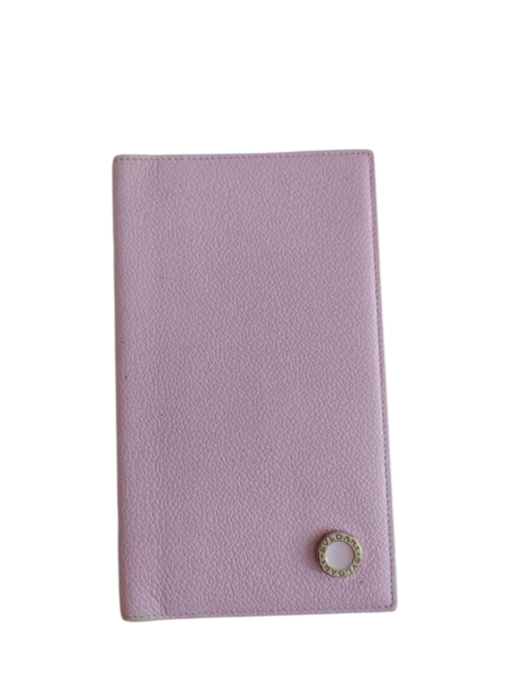 Bvlgari Lilac Leather Long Wallet